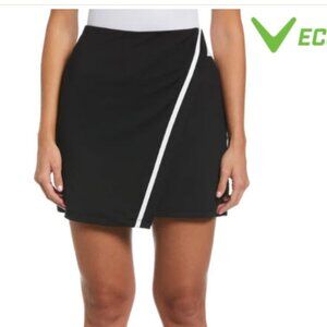 NWT Callaway Women's TrueSculpt™ Wrap Colourblock Skort Black and White